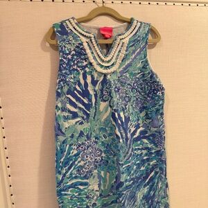 Lilly Pulitzer blue girls dress